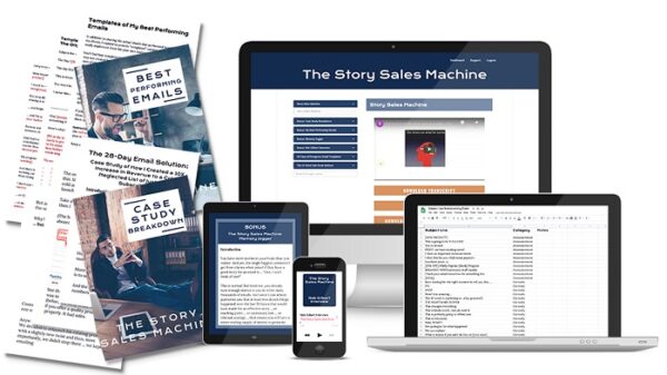 the story sales machine oto