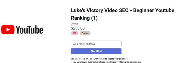 victory video seo beginner youtube ranking