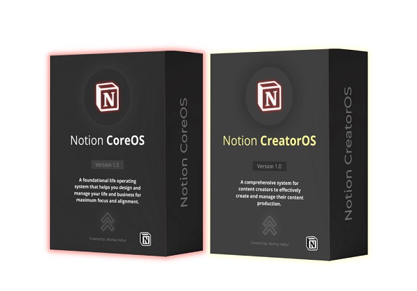 CoreOS + CreatorOS Bundle (LTD Version) — The Foundational Notion-Based Life Operating System To Put Your Life In Order