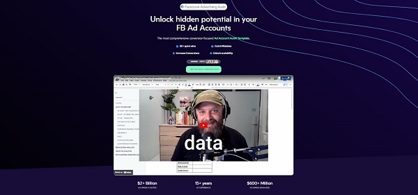 The Billion Dollar Ad Account Audit Template